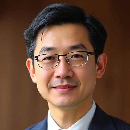 Portrait of Professor Kenji Tanaka, Chief Academic Officer of Zenith Academy.